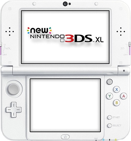 New nintendo 3ds xl pink and best sale white